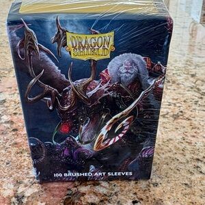 Card Sleeves - Black and Red